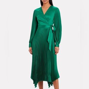 NWT Green Intermix Wrap Dress